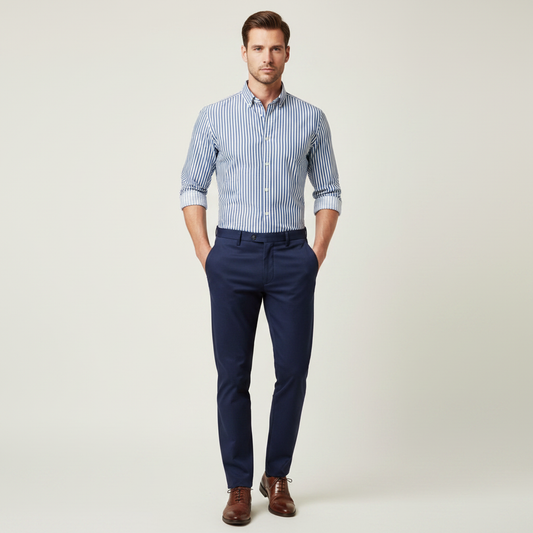 Antonio Striped Shirt | Men's Dress Shirt