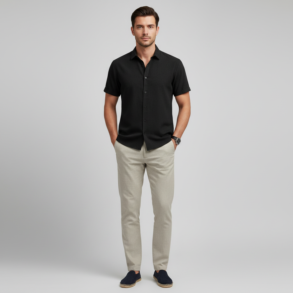Men's Casual Summer Shirt | Leisurewear Essential 4