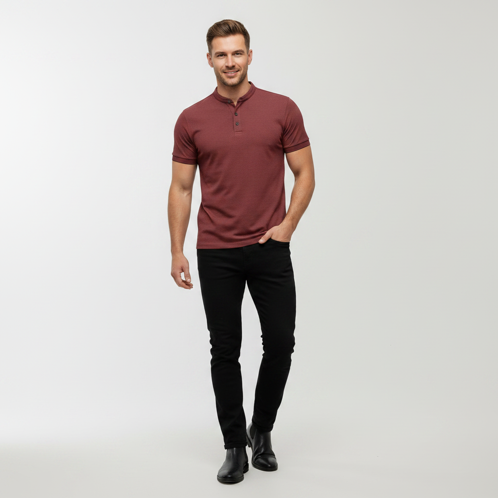 Men's Elegant Polo Shirt | Classic Casual Style