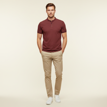 Men's Elegant Polo Shirt | Classic Casual Style