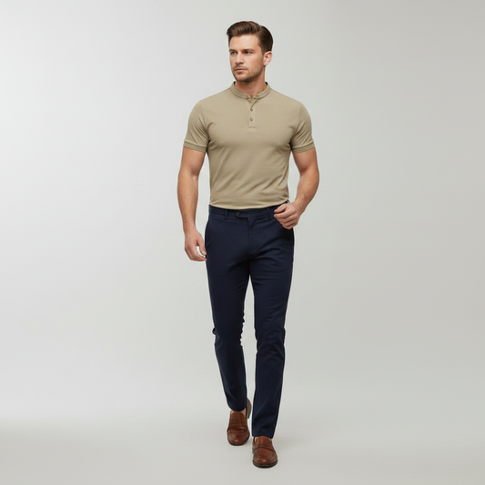 Men's Elegant Polo Shirt | Classic Casual Style