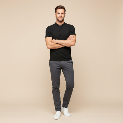 Men's Elegant Polo Shirt | Classic Casual Style